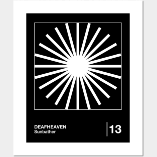 Deafheaven / Minimalist Style Graphic Design Posters and Art